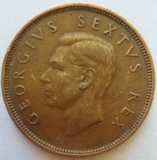 1950     PENNY COIN    SOUTH AFRICA                 SUN11920*