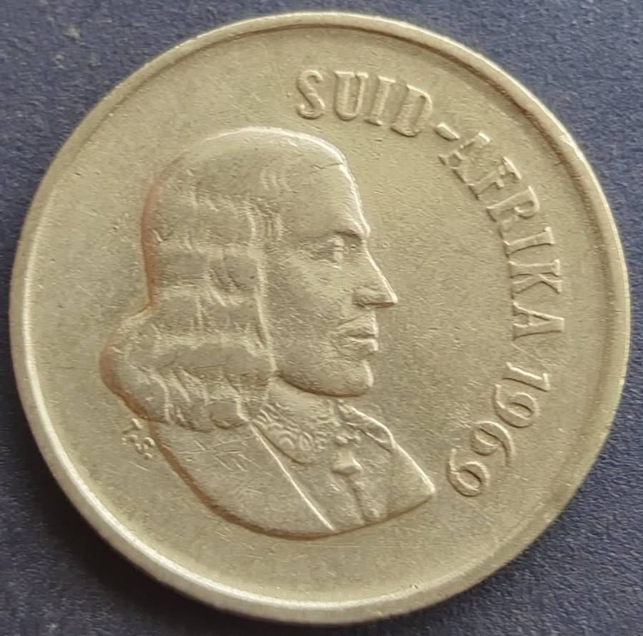 1969   10c   COIN   (Afrikaans)       SUN12839*