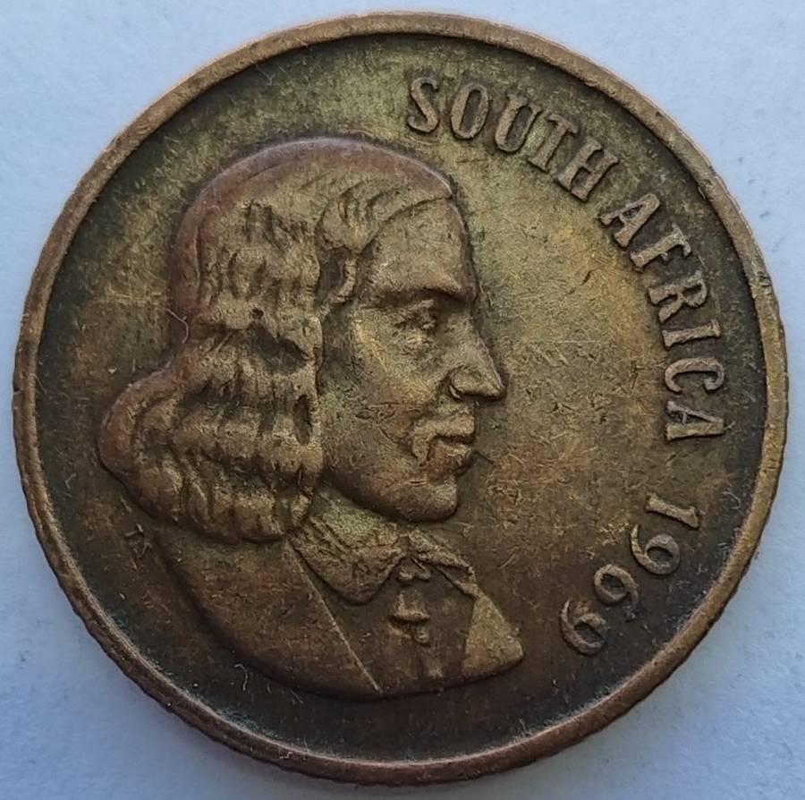 1969   2c   COIN   (Afrikaans)       SUN12880*