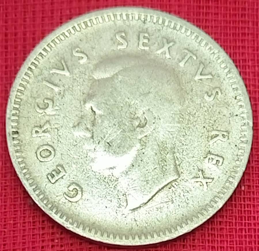1952  Threepence Coin   SILVER                SUN12964*