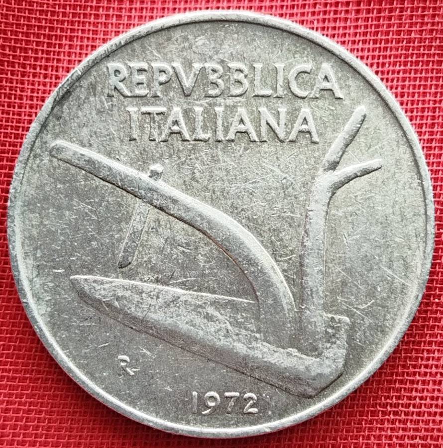 1972  10 Lire     ITALY         SUN13120~