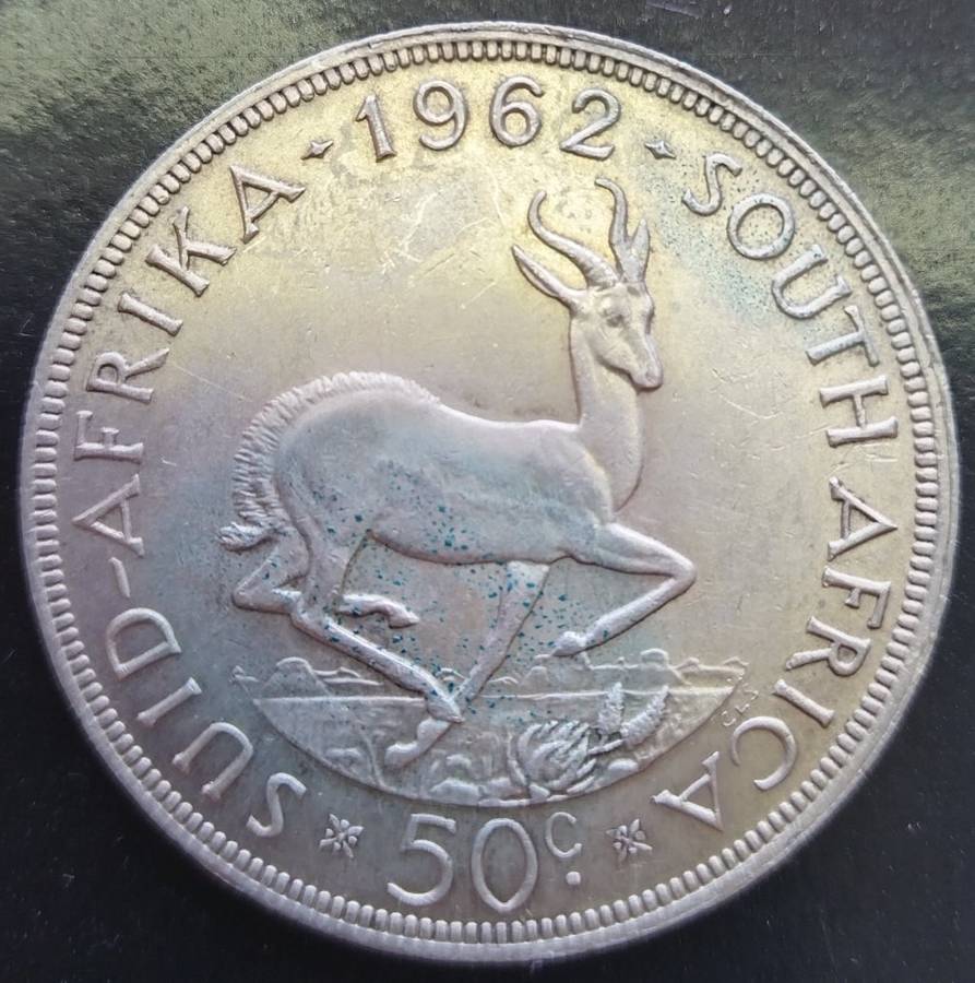 1962   50c   Coin      (SILVER)   Scarce      SUN14229