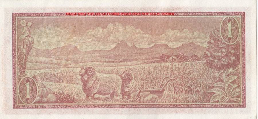 TW de Jongh      R1 Banknote       B307 138019       SET002
