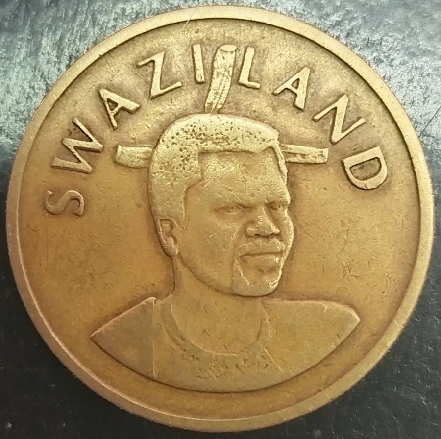 1996  2 EMALANGENI  COIN       SWAZILAND                      SUN14526