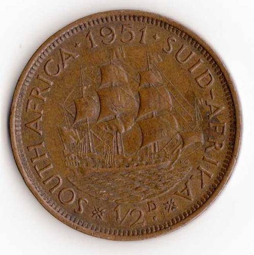 SOUTH AFRICA    1/2  D   1951                  SUN2234