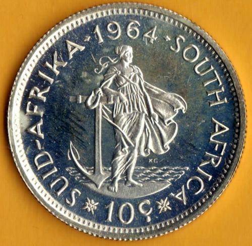 1964 10c Coin SUN640