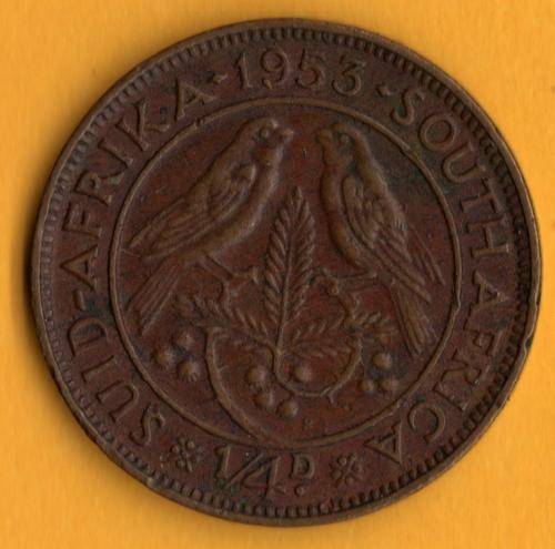 1953 1/4 D coin SUN776