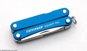 Leatherman Squirt ps4 blue