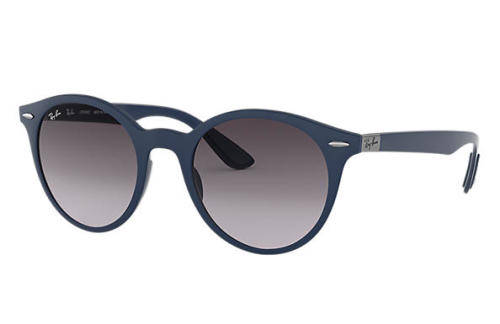 Ray Ban Liteforce Matte Dark Blue Grey Gradient Sunglasses - Worth R 1400
