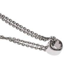 Montblanc Profile Collection Silver Wish Pendant Necklace--Late Entry--