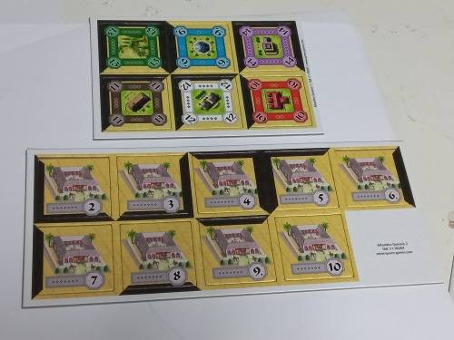 Alhambra mega box designer`s edition board game