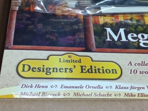 Alhambra mega box designer`s edition board game