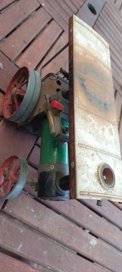 Mamod TE1a live steam traction engine, very rare find