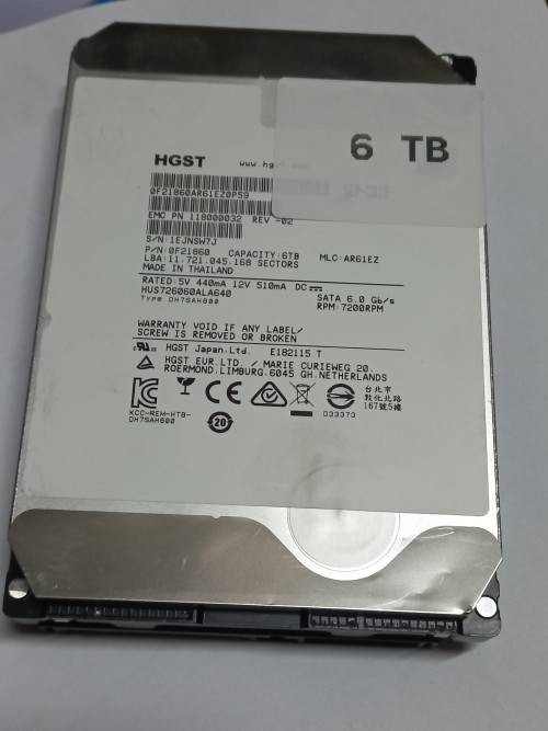 6Tb hdd