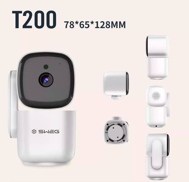 Smart 2MP HD IP Surveillance Camera T200 Baby Monitor 1080P Wifi Camera