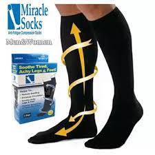 Miracle Socks 1 Pair -Improves circulation and helps reduce aches and swelling