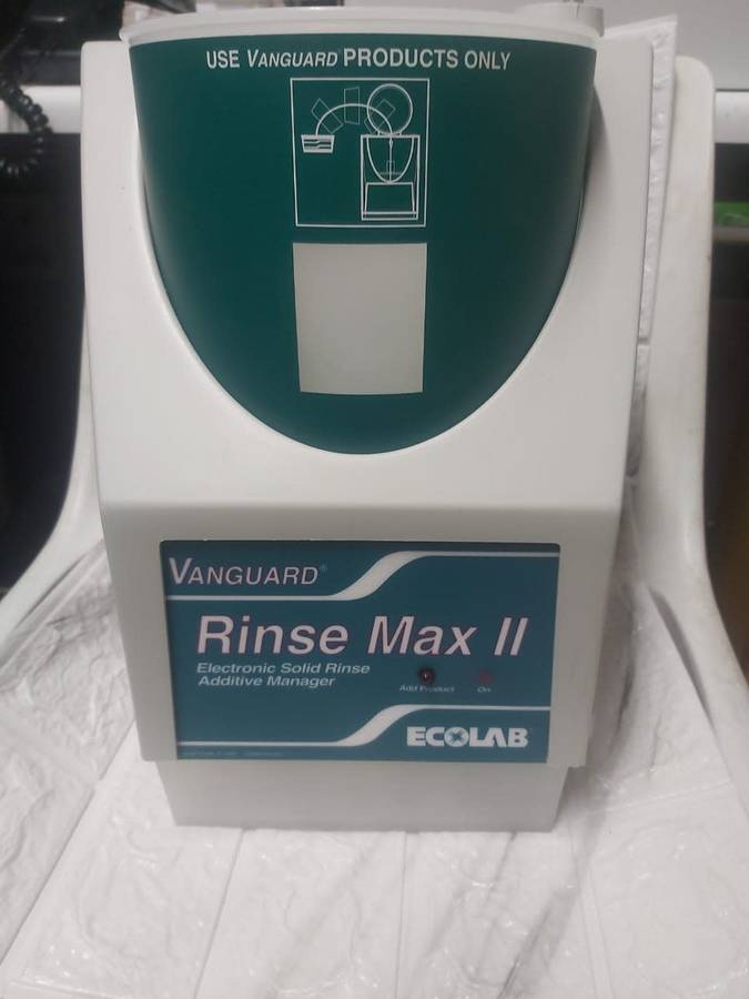 VANGUARD RINSE MAX 2 --ELECTRONIC SOLID RINSE ADDITIVE MANAGER