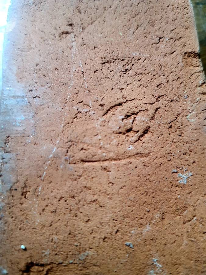 ARCHAEOLOGICAL MARKINGS - SOME KIND OF SANDSTONE -