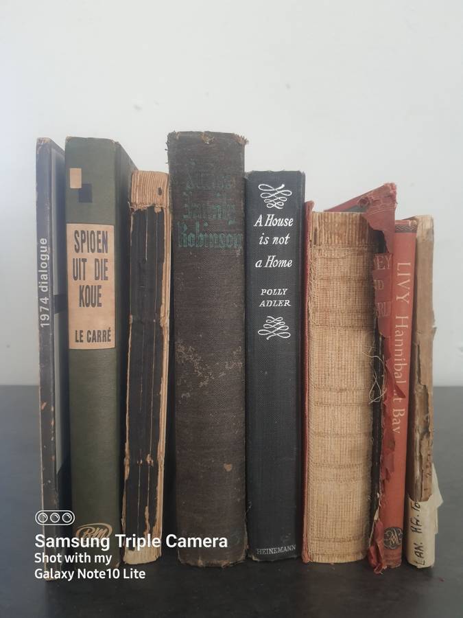 KA#14 - ASSORTMENT OF OLD BOOKS - CJ LANGENHOVEN