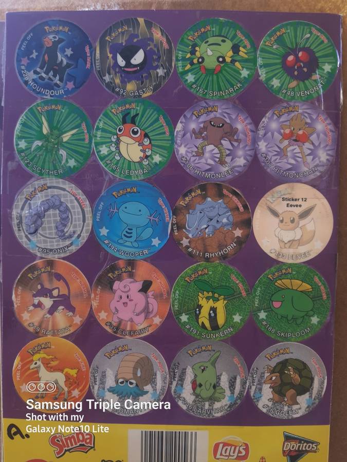 #6 - SUPPER RARE POKEMON LIMITED EDITION TAZO SET COLLECTABLE BUNDLE UP FOR SALE!