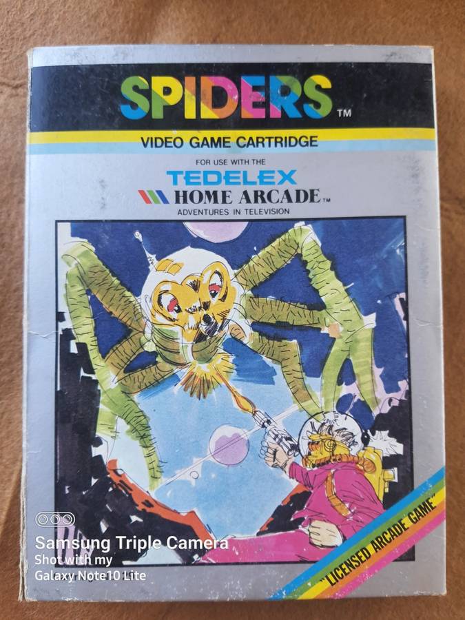 1982 TedelEx Home Arcade Console with Games - Working Condition