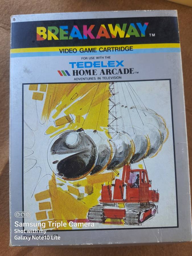 1982 TedelEx Home Arcade Console with Games - Working Condition