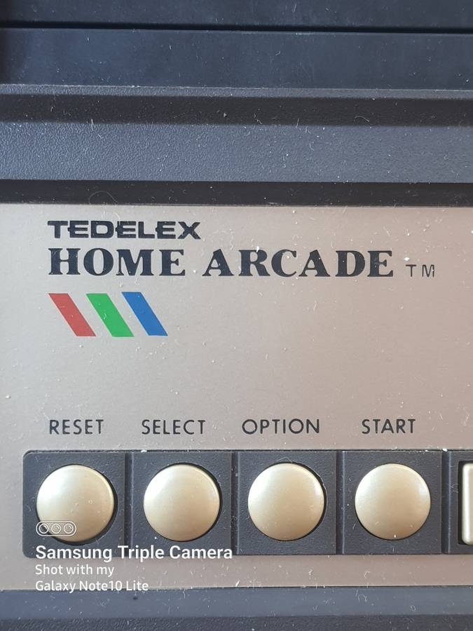 1982 TedelEx Home Arcade Console with Games - Working Condition