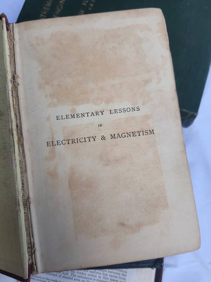 #19 - STUNNING JOB LOT OF ANTIQUE MAGNATISM BOOKS AND MORE