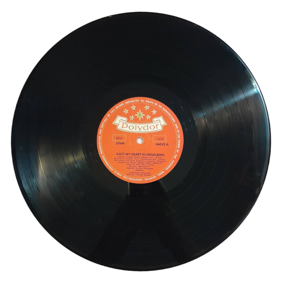 1958 Werner Müller And His `Million Strings`   I Lost My Heart In Heidelberg - Vinyl, 7`, 33 RPM -