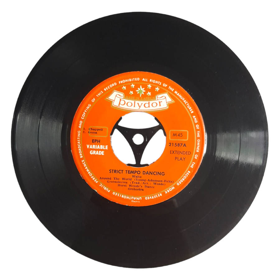 1965 Horst Wende`s Dance Orchestra  Strict Tempo Dancing - Waltz - Vinyl, 7`, 45 RPM - Classical -