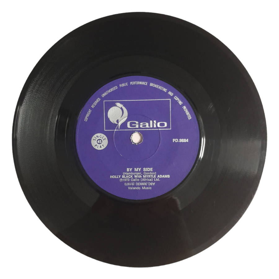 1973 Holly Black  Day By Day / By My Side - Vinyl, 7`, 45 RPM - Rock - Good - With Sleeve