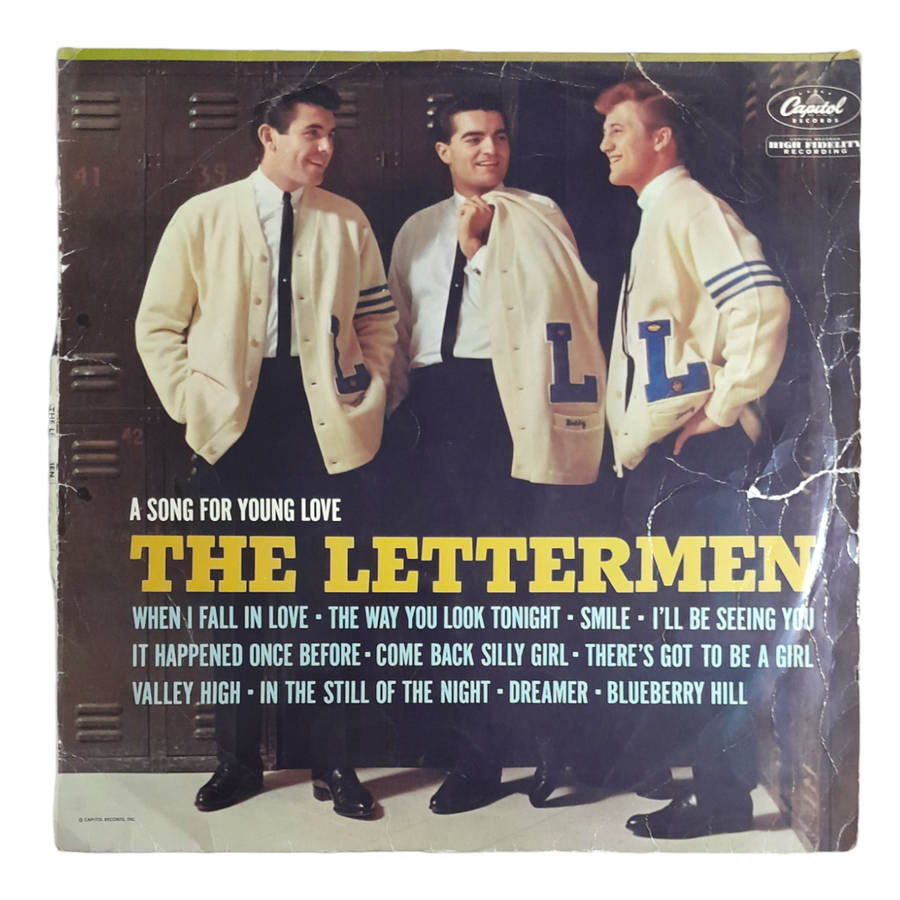 1962 The Lettermen  A Song For Young Love - Vinyl, 12`, 33 RPM - Jazz - Very Good - With Cover