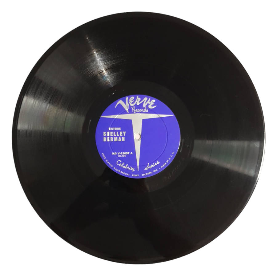 1959 Shelley Berman  Outside Shelley Berman - Vinyl, 12`, 33 RPM - Other - Very Good Plus - With Co