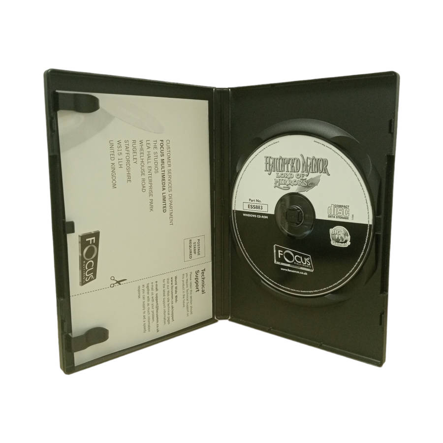 Haunted Manor - Lord of Mirrors, Hidden Object Game PC (CD)