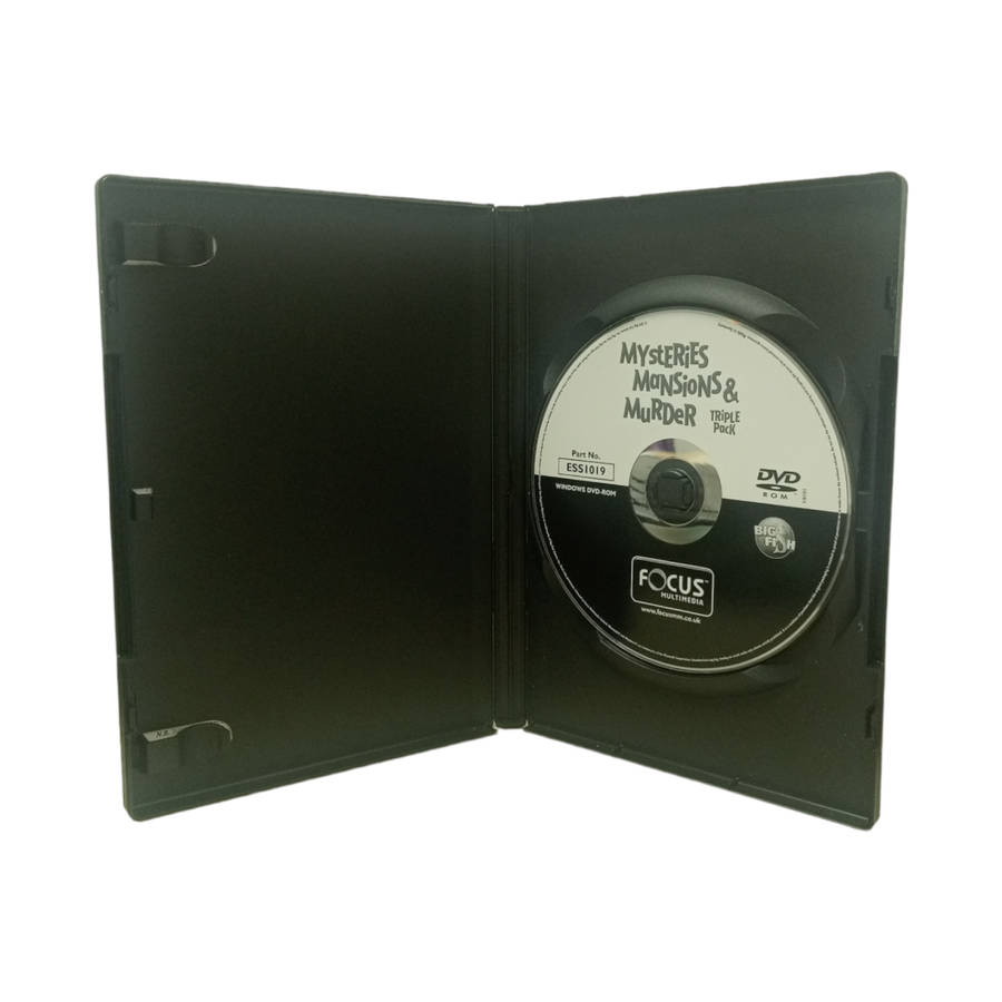 Mysteries Mansions & Murder, Hidden Object Game PC (DVD)