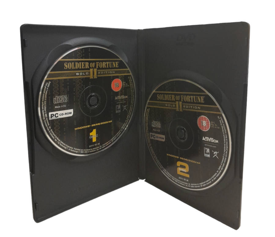 Soldier Of Fortune II Gold Edition PC (CD)