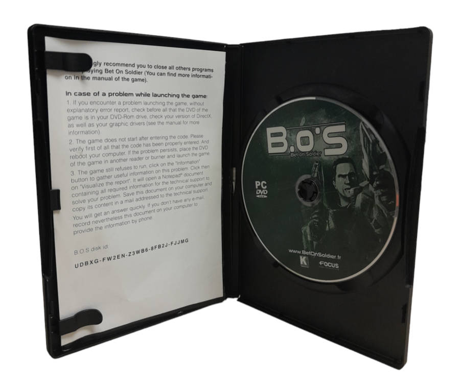 BOS - Bet On Soldier PC (DVD)
