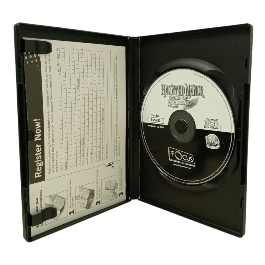 Haunted Manor - Lord of Mirrors PC (CD)