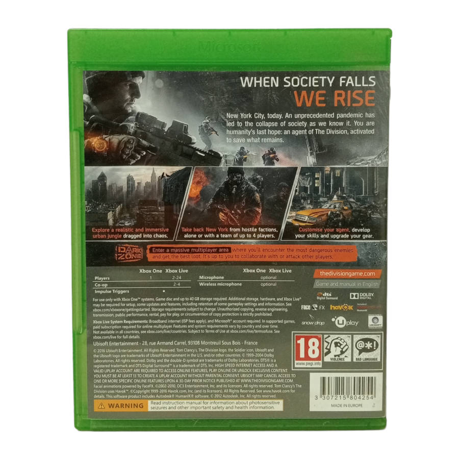 The Division Xbox One