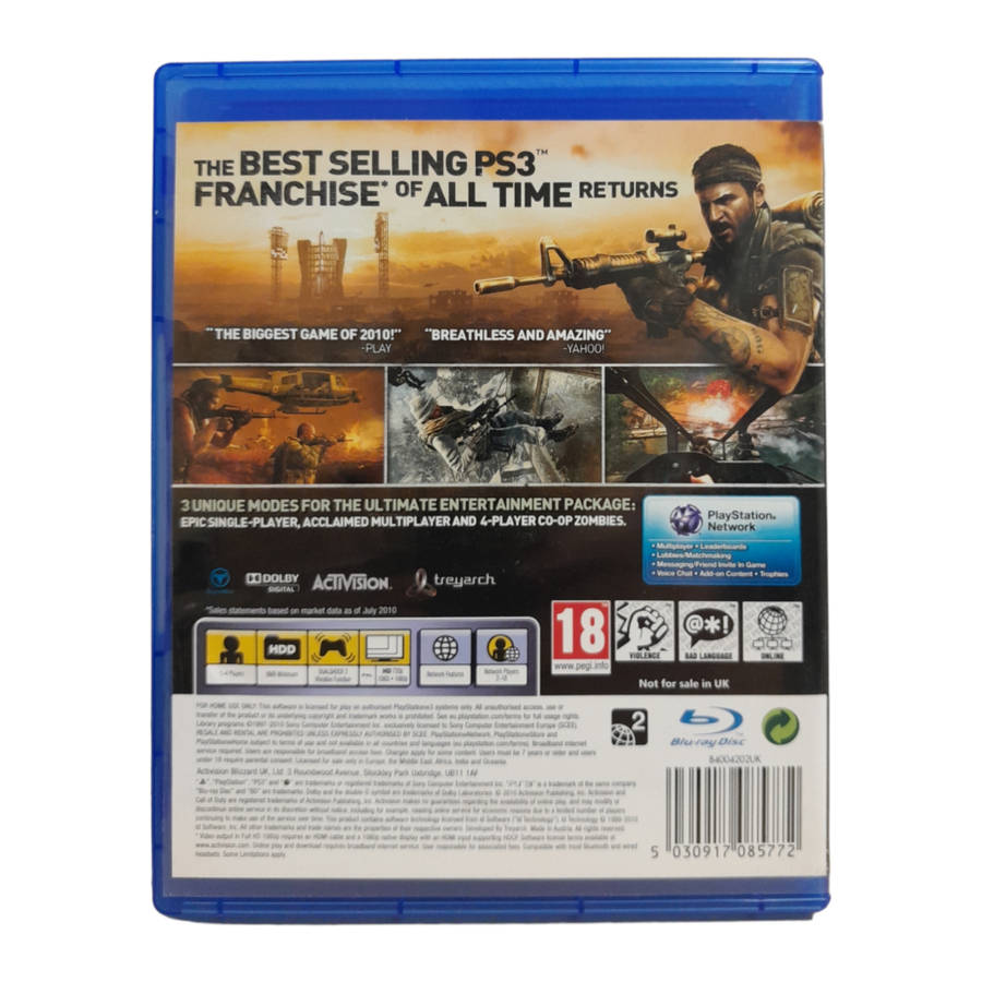 Call Of Duty - Black Ops Play Station 3
