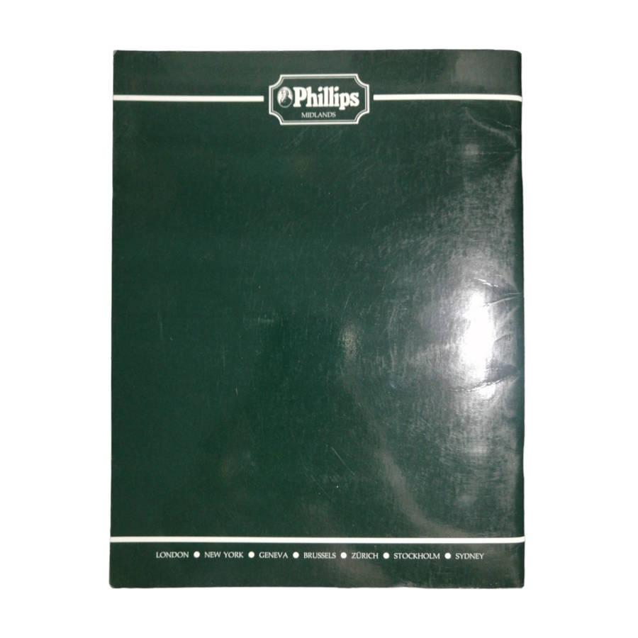 1993 Phillips Oil Paintings, Watercolours and Prints, Fine Furniture, Works Of Art and Garden Orname