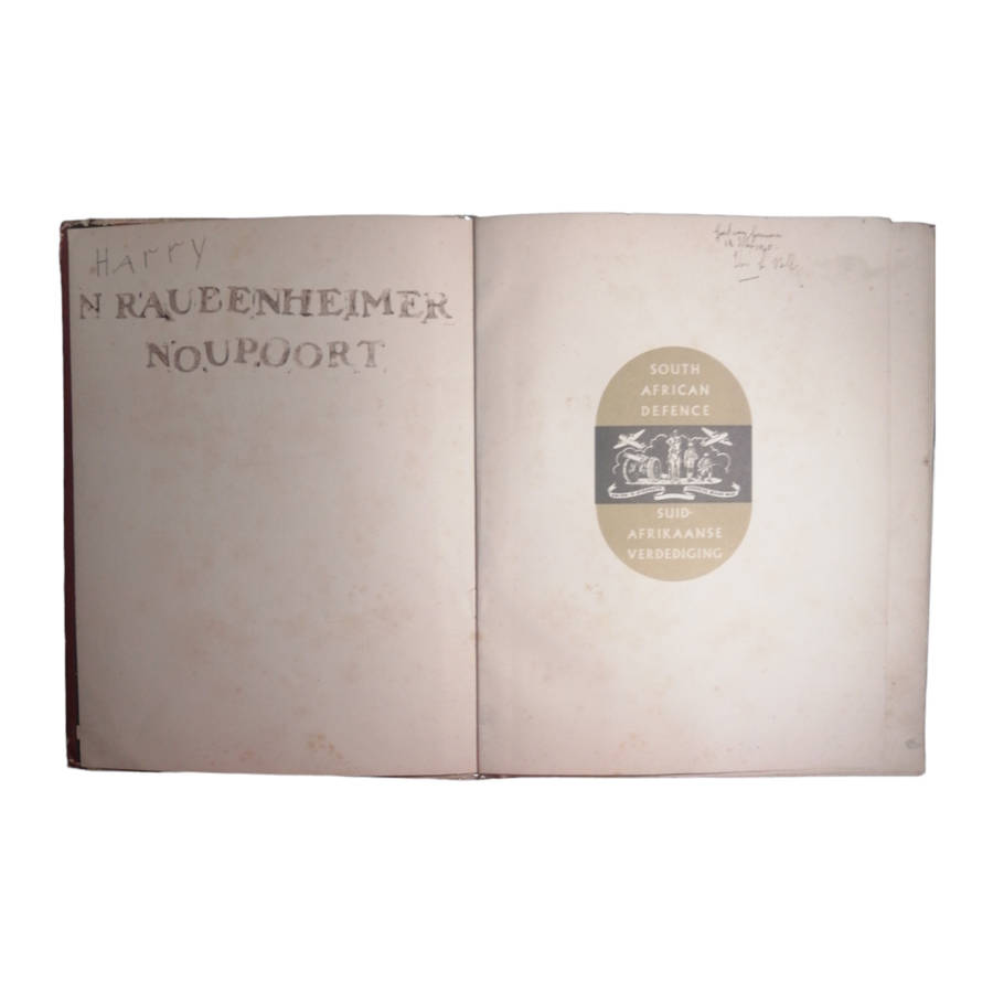 South African Defence- Soldiers And Their Weapons Through The Centuries Hardcover w/o Dustjacket