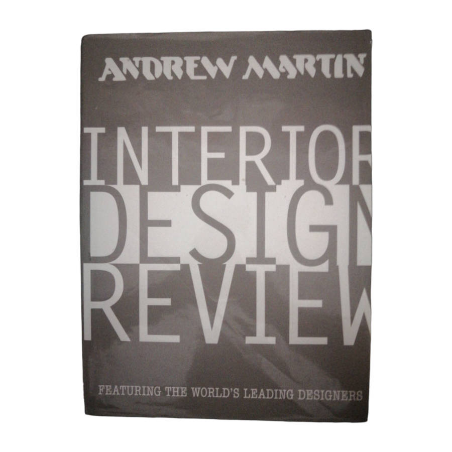 2010 Interior Design Review Volume 14 by Andrew Martin Hardcover w/ Dustjacket