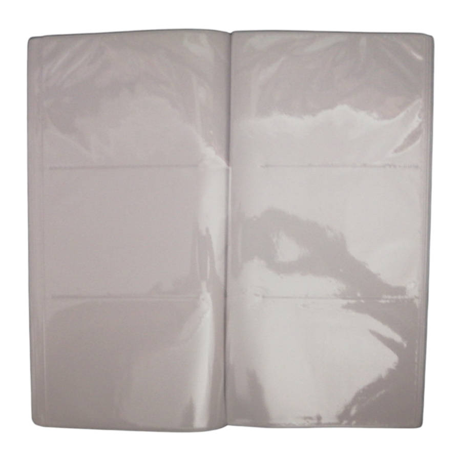 96 Pocket- Book Type Slip-In Dark Brown Photo Album
