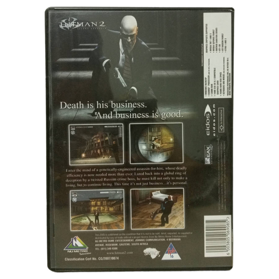 Hitman 2 - Silent Assassin PC (CD)