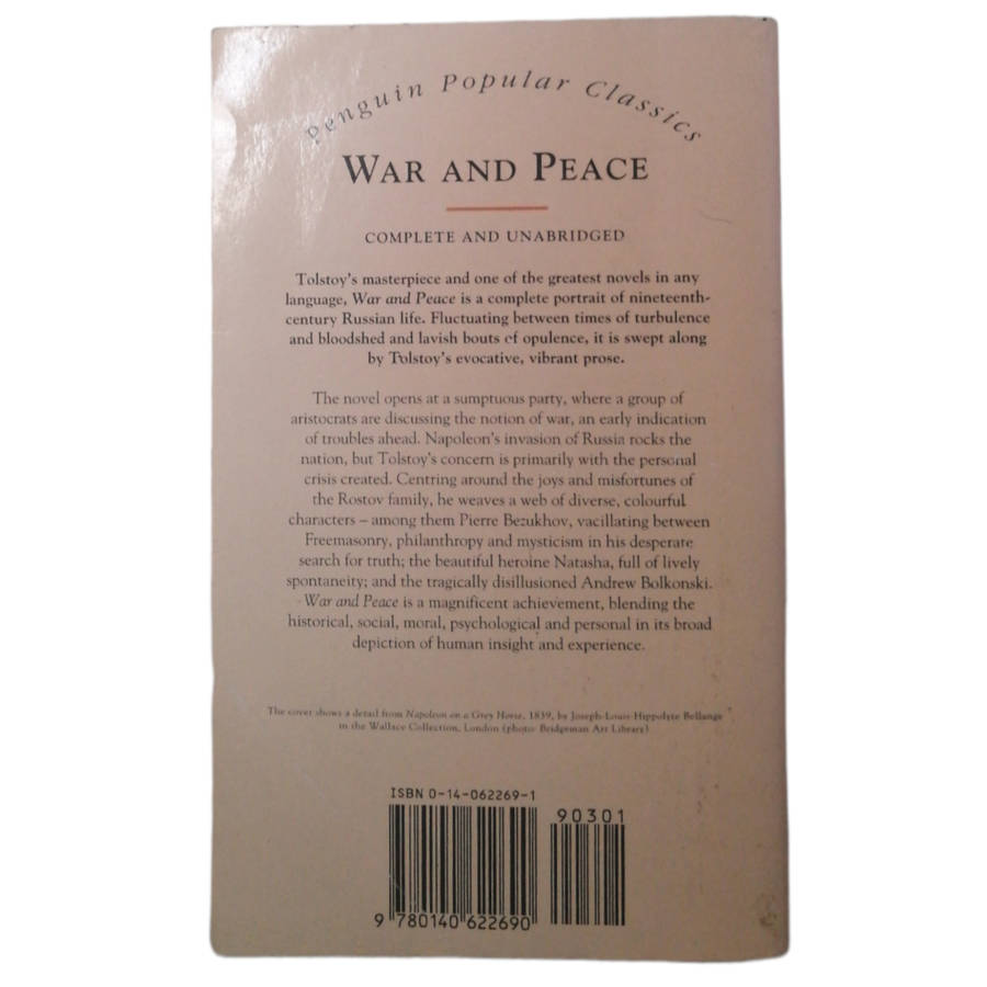 War And Peace by Leo Tolstoy 1997 Softcover