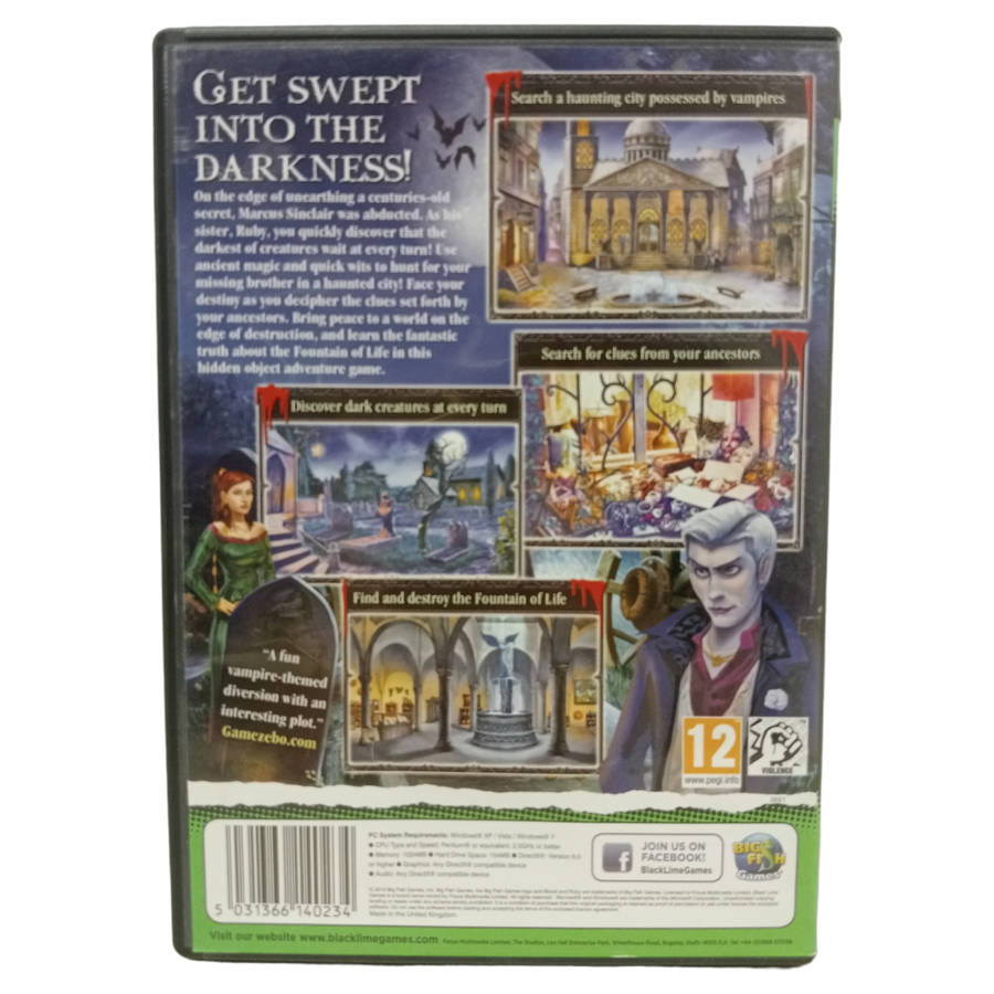 Blood And Ruby - The Vampire Mystery PC (CD)