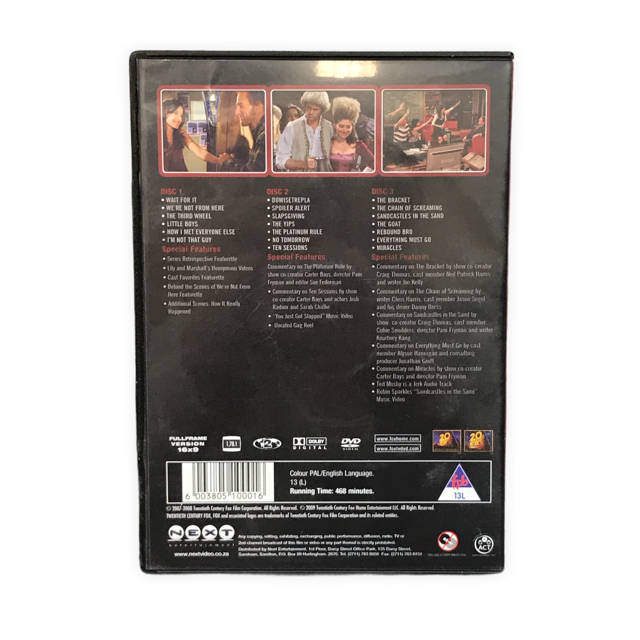 How I Met Your Mother The Legendary Season 3 DvD