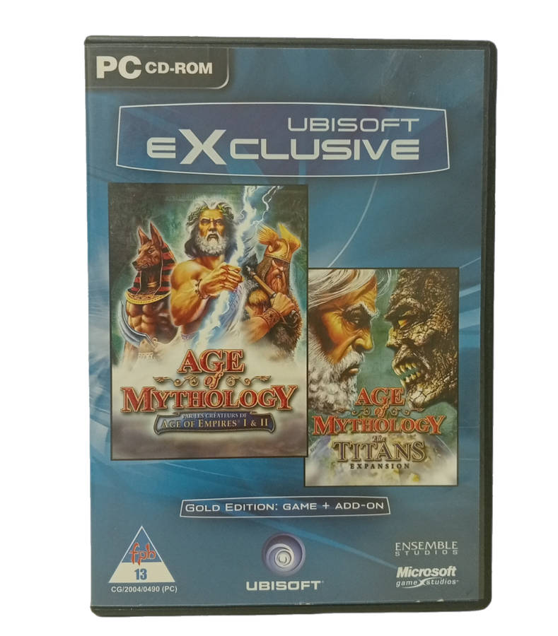 Age of Mythology + Age of Mythology The Titans PC (DvD)