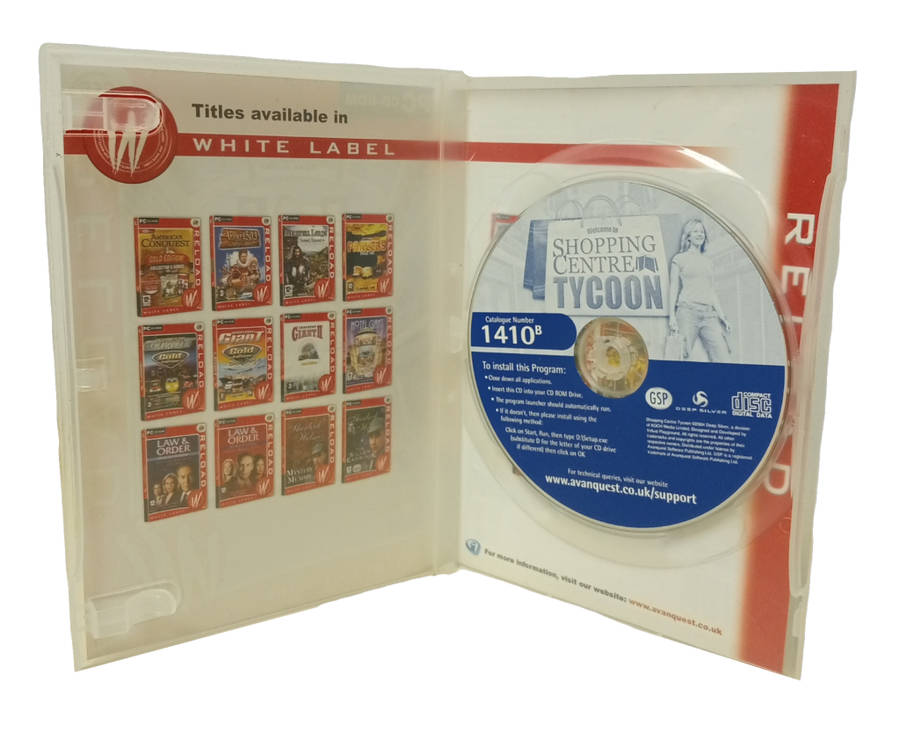 Shopping Centre Tycoon PC (DvD)